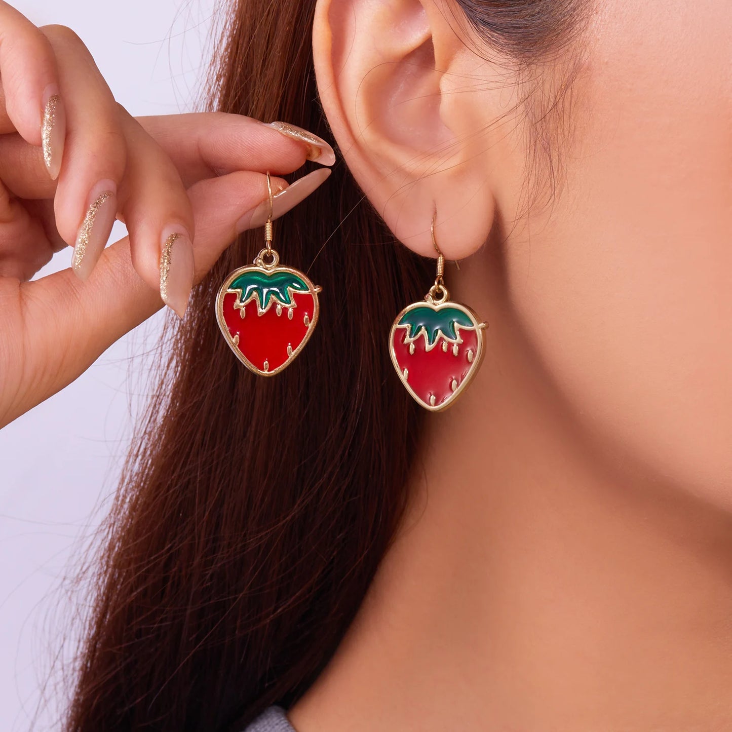 ?undziny (Strawberry) Earrings