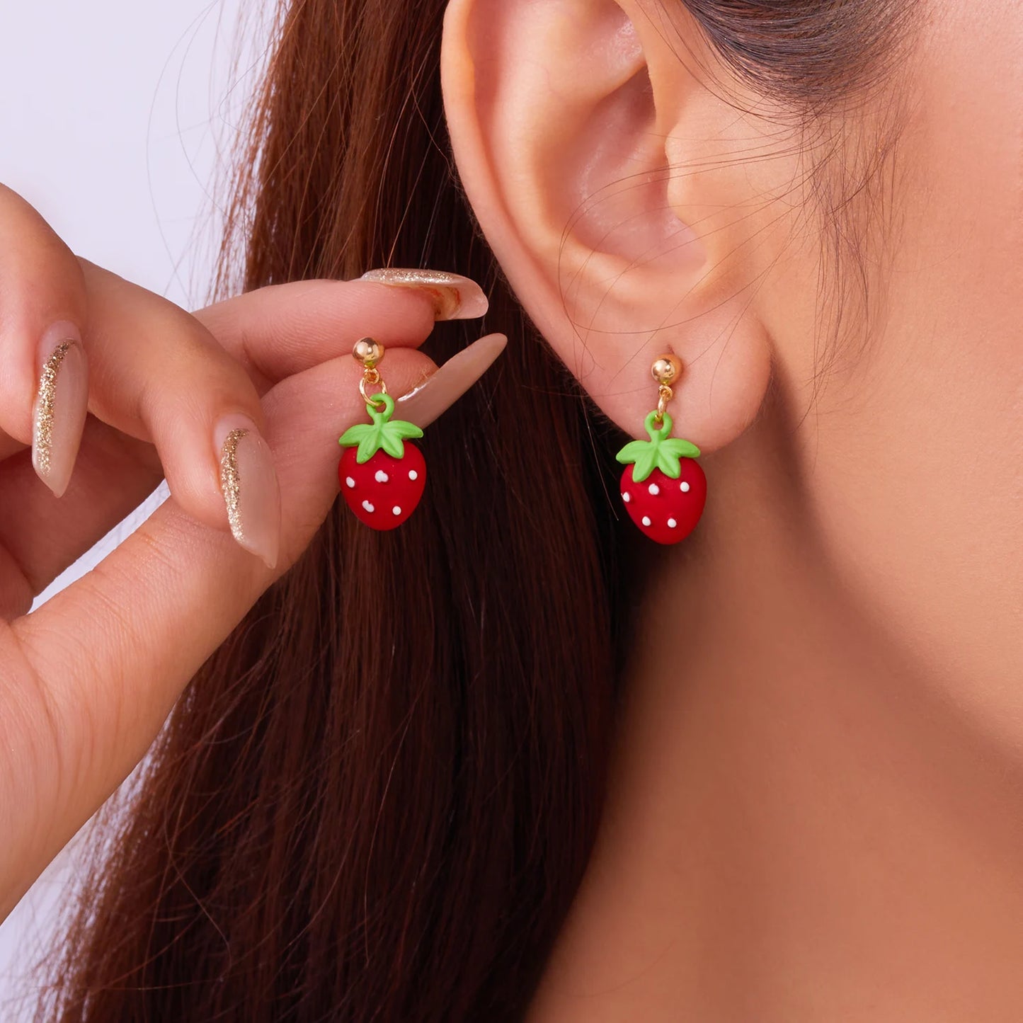 ?undziny (Strawberry) Earrings