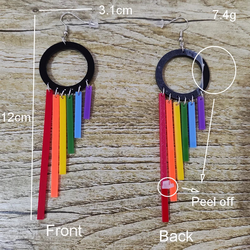 Rainbow Earrings