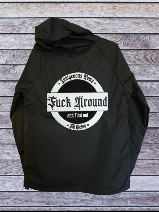 Genderless Windbreaker Pullover Hoodie