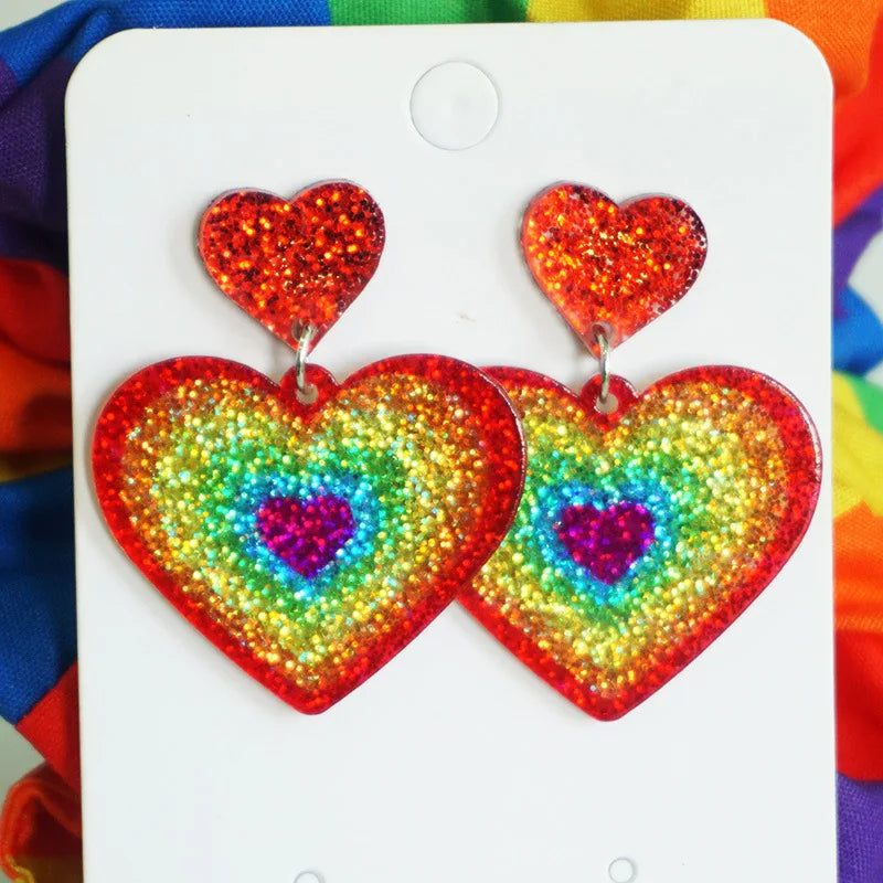 Rainbow Pride Month Earrings