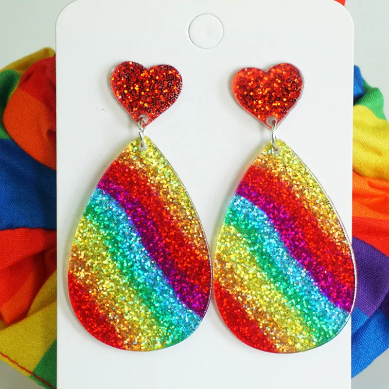 Rainbow Pride Month Earrings