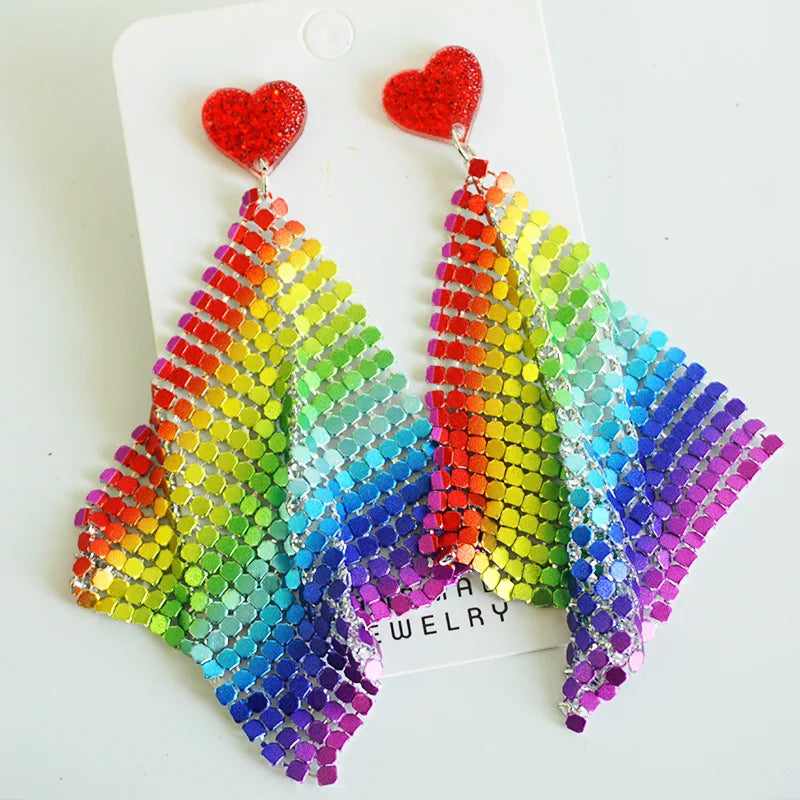 Rainbow Pride Month Earrings