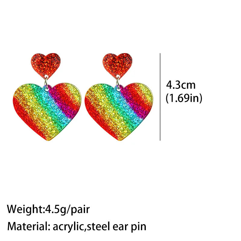 Rainbow Pride Month Earrings
