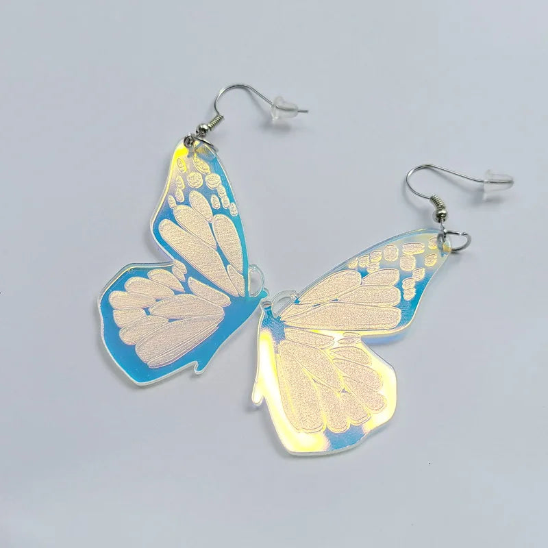 t'askal (Butterfly) Wing Shaped Earrings