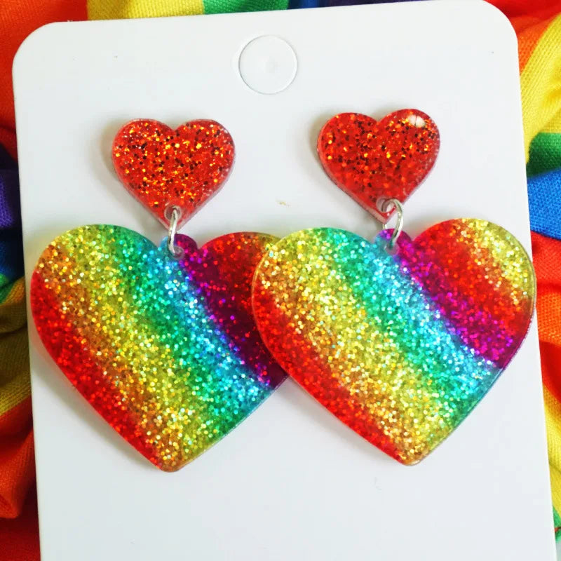 Rainbow Pride Month Earrings
