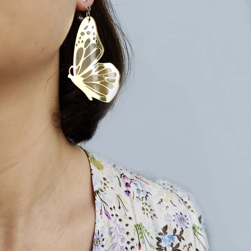 t'askal (Butterfly) Wing Shaped Earrings