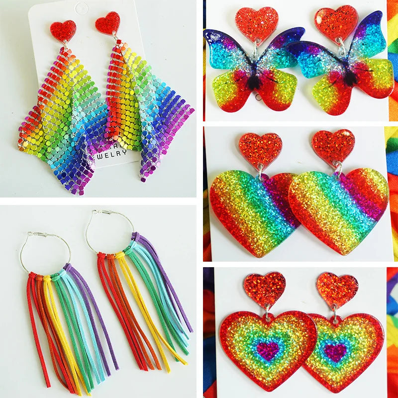 Rainbow Pride Month Earrings